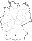 Karte Burgau, Schwaben